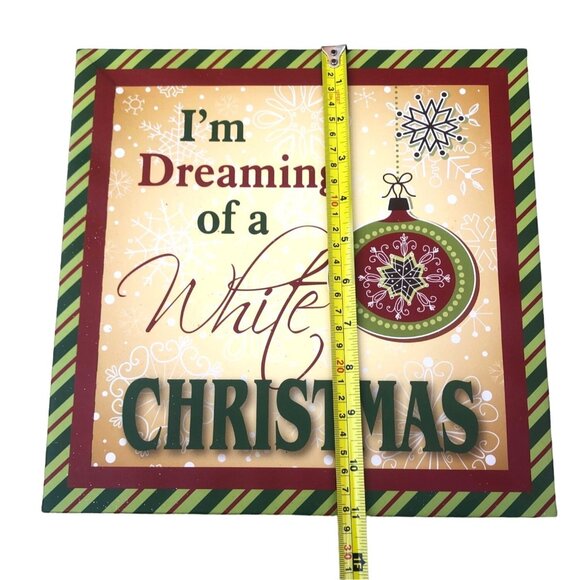 CHRISTMAS 11"X11" PICTURE CANVAS ART DECOR - Picture 3 of 5